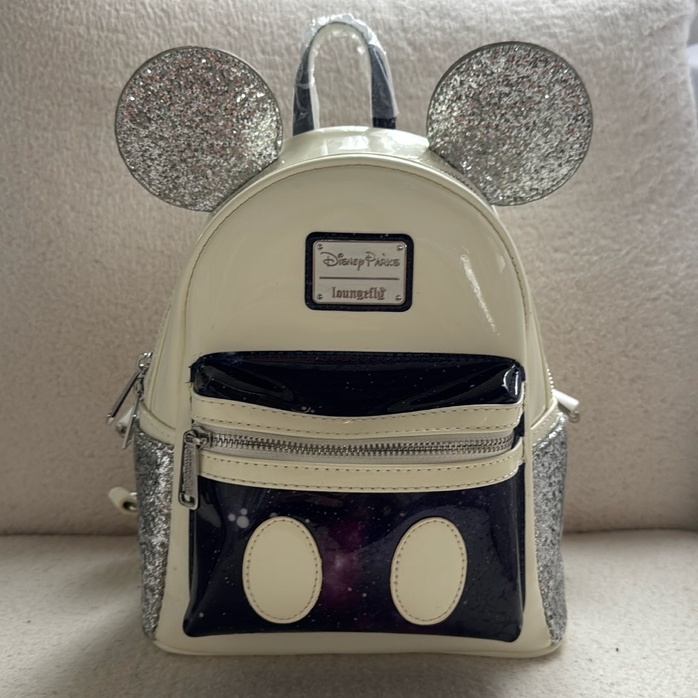 NWT 50th Anniversary MMA Mickey's Main Attraction Space Mountain Mini Backpack